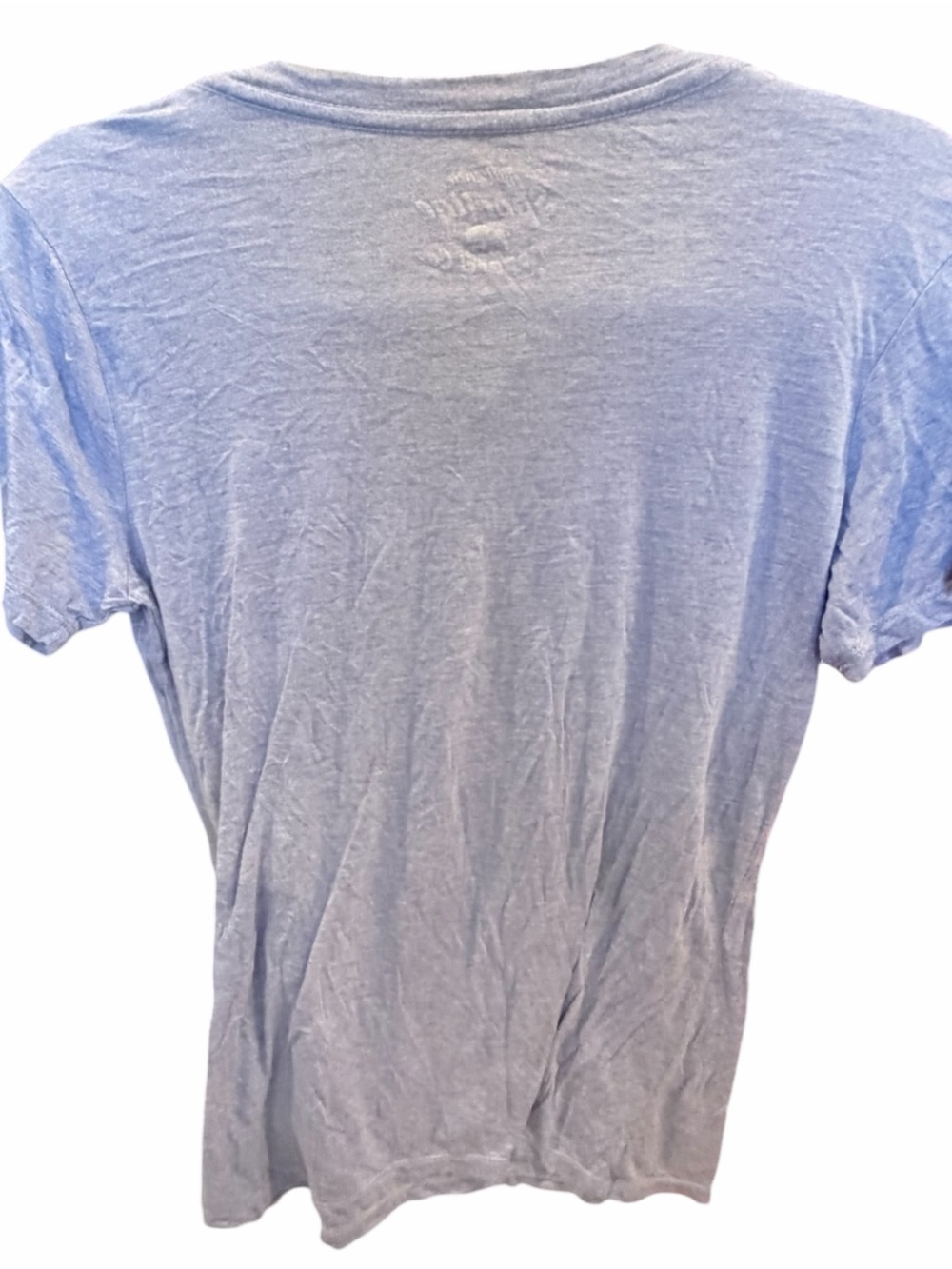 Dallas Mavericks Sportiqe Women's Tri-Blend V-Neck Tee Light Blue Large - Picture 4 of 4